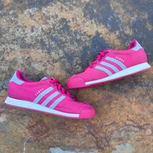 Women’s adidas pink Samoa sneakers